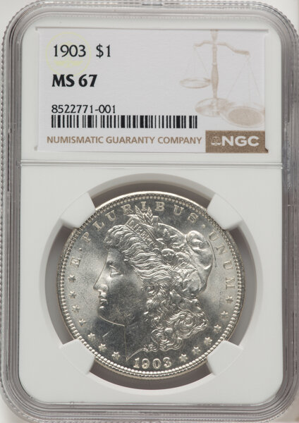 1903 Morgan Dollar Mint State (MS) Pricing Guide | The Greysheet