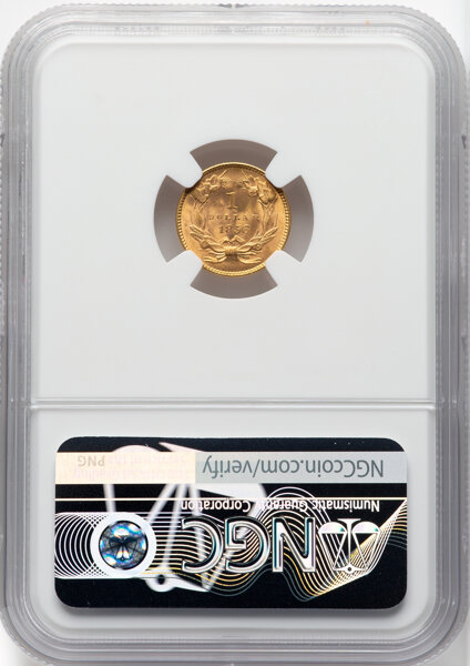 1856 Slanted 5 $1 Gold MS Values | Greysheet