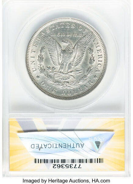 1894 $1 MS60 CAC thumbnail 2