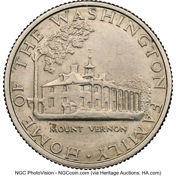 image for: (1965) 25C Martha Washington Quarter-Size Medal, Judd-2116, Pollock-2082, Low R.7, MS63 NGC. NGC Census: (0/0).  ...