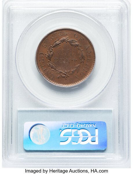 image for: 1804 1C Private Restrike MS64 Brown PCGS. PCGS Population: (11/13)....