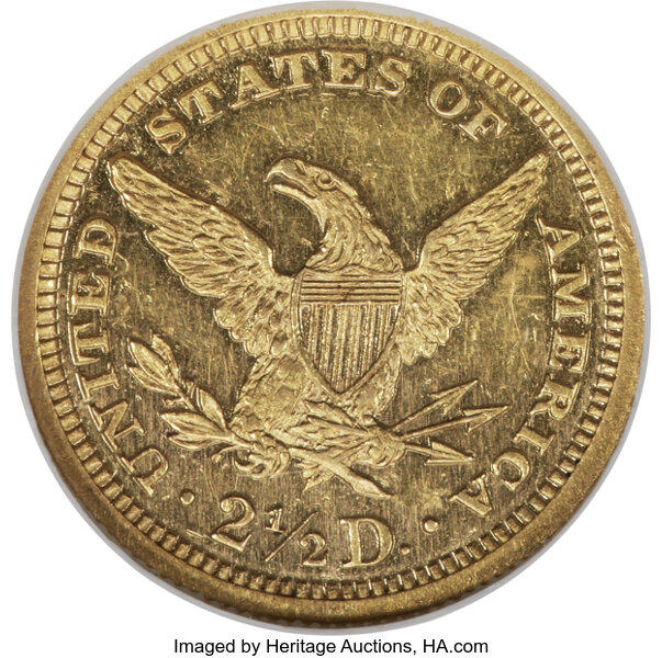 image for: 1884 $2 1/2 JD-1, High R.5, PR61 Cameo NGC....