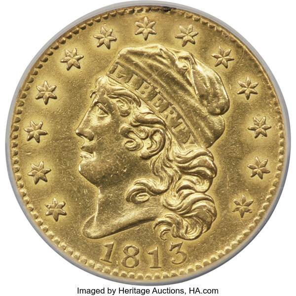 image for: 1813 $5 BD-2, R.4 -- Mount Removed -- NCS. AU Details....