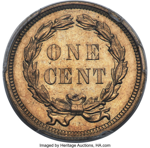 image for: 1858 P1C Indian Cent, Judd-208, Pollock-259, R.3, PR65 PCGS....