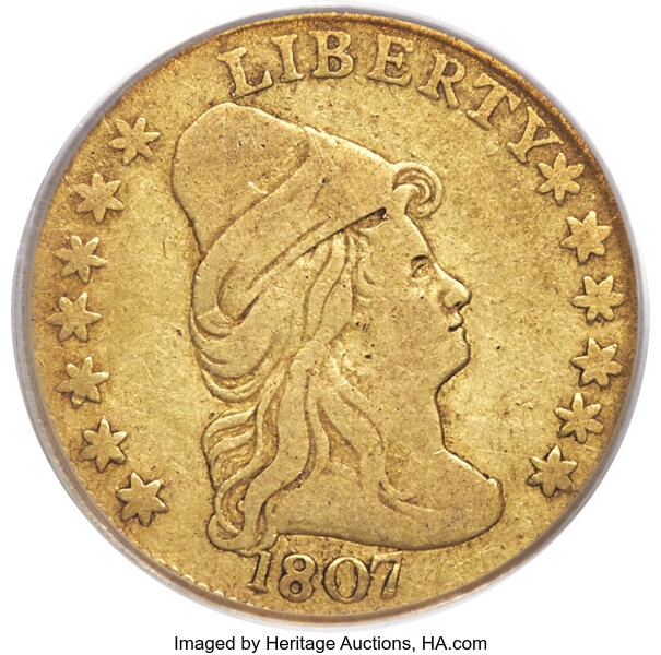 image for: 1807 $2 1/2 BD-1, R.3, VF20 PCGS....