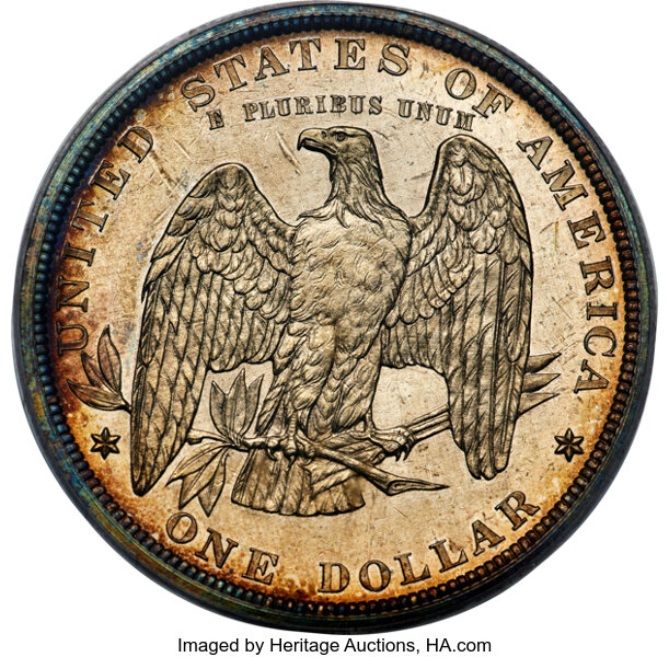 image for: 1879 $1 Morgan Dollar, Judd-1615, Pollock-1811, R.6, PR64 Cameo PCGS....