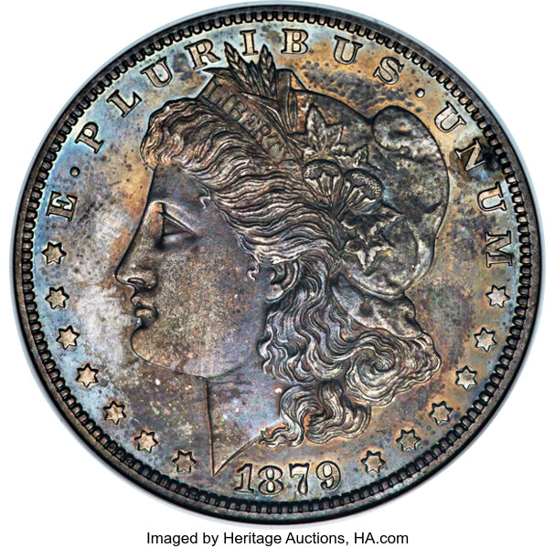 image for: 1879 $1 Morgan Dollar, Judd-1611, Pollock-1807, R.6, PR65 NGC....