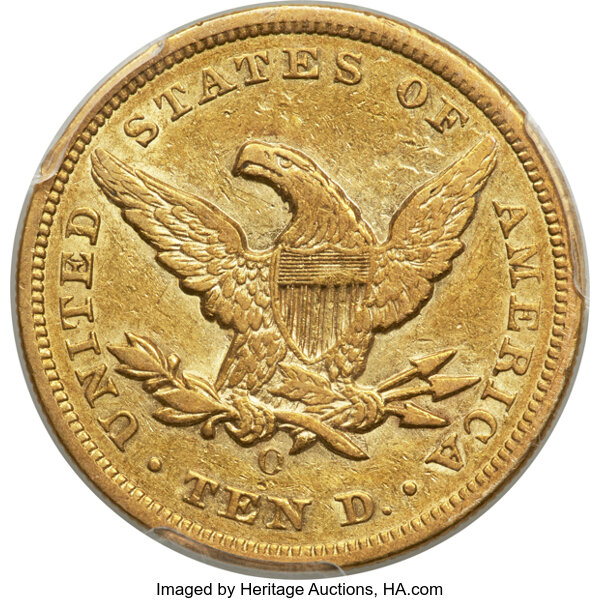 image for: 1855-O $10 AU50 PCGS. Winter-1....