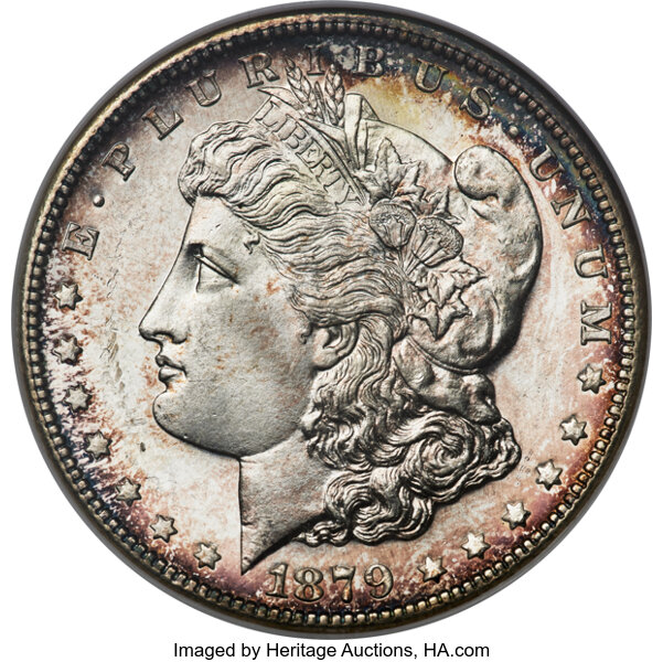 image for: 1879-S $1  Reverse of 1878, VAM-39, MS65 Prooflike NGC....