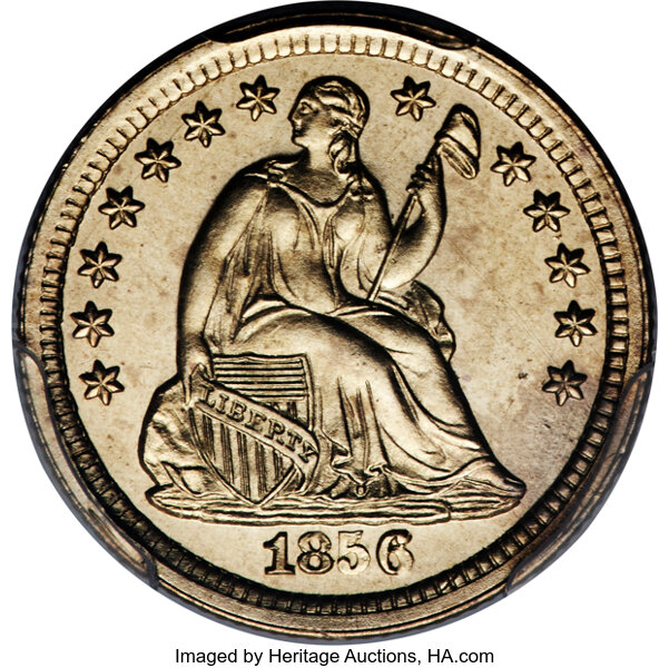 image for: 1856 H10C PR64 Cameo PCGS. Breen-3078. ...