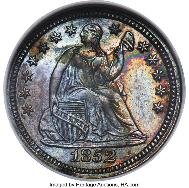 image for: 1852 H10C PR63 NGC....