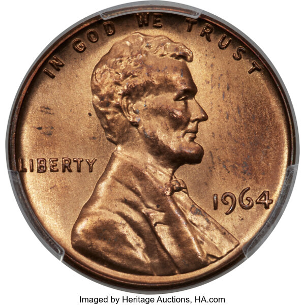 image for: 1964 1C SMS SP65 Red PCGS....