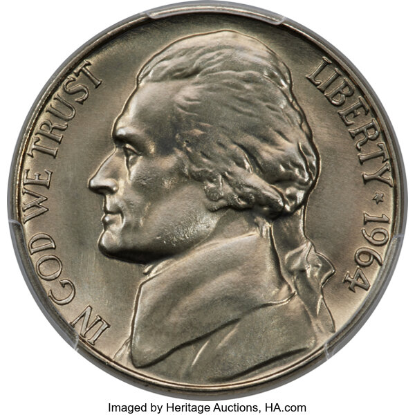 image for: 1964 5C SMS SP67 PCGS....