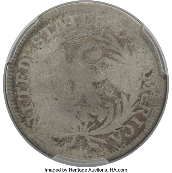 image for: 1796 25C B-2, R.3, AG3 PCGS....