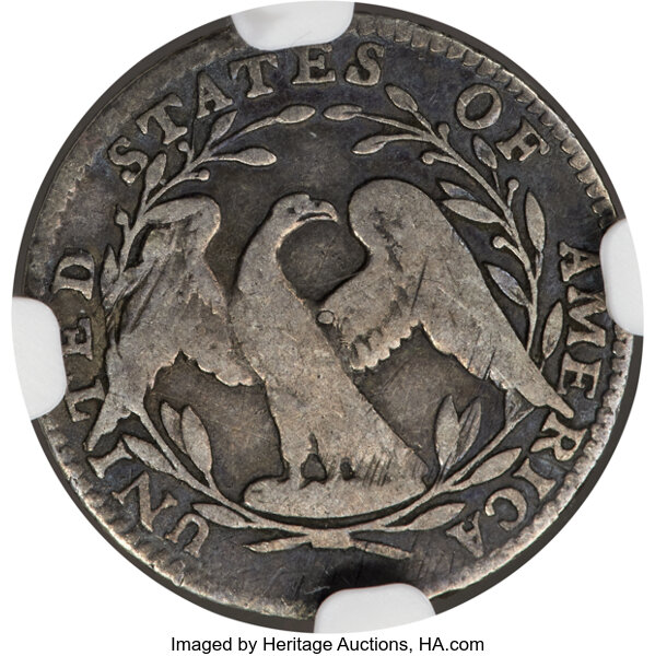 image for: 1795 H10C V-5, LM-8, R.3, VF20 NGC....