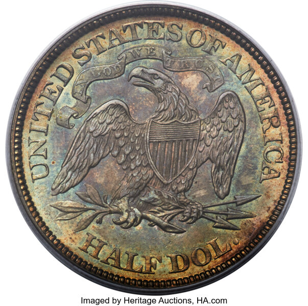 image for: 1875 50C WB-101 MS65 PCGS. CAC....