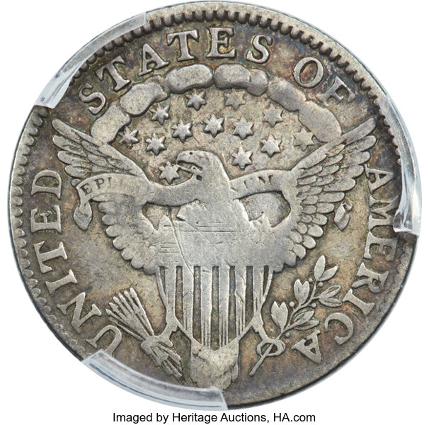 image for: 1802 10C JR-4, R.4, Fine 12 PCGS....