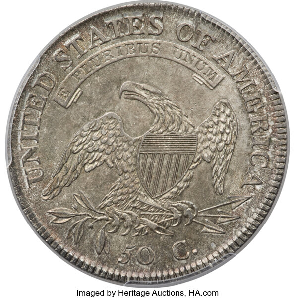 image for: 1809 50C III Edge, O-109a, R.2, MS63 PCGS....