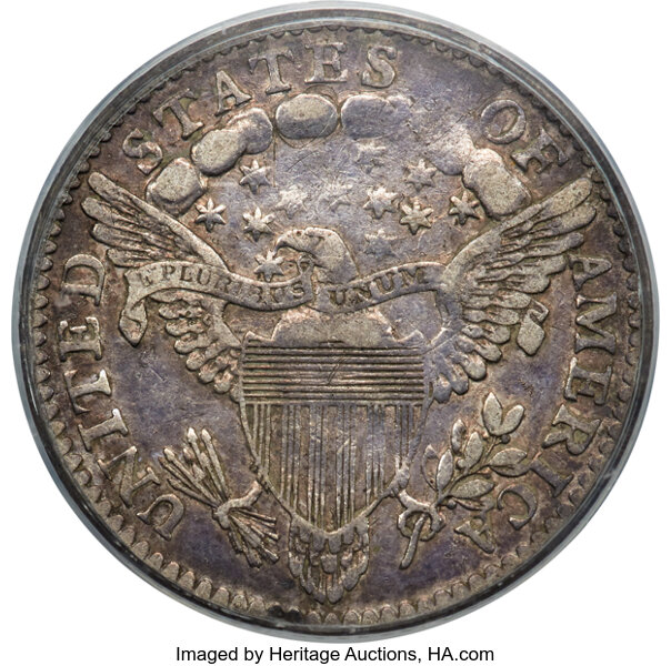 image for: 1800 H10C V-1, LM-1, R.3, VF25 PCGS....