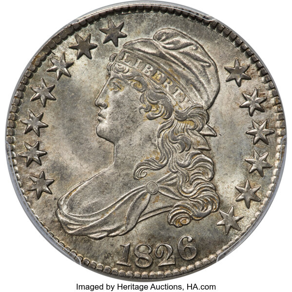 image for: 1826 50C O-110, R.2, MS65 PCGS....