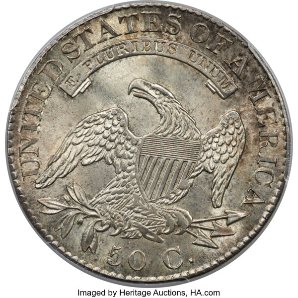 image for: 1826 50C O-110, R.2, MS65 PCGS....