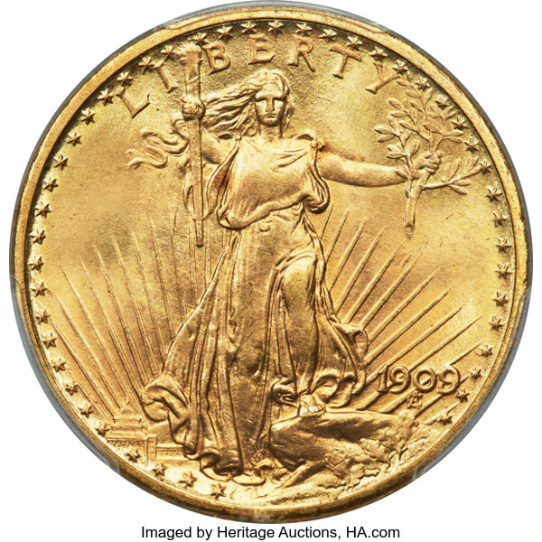image for: 1909/8 $20 FS-301 MS66 PCGS....