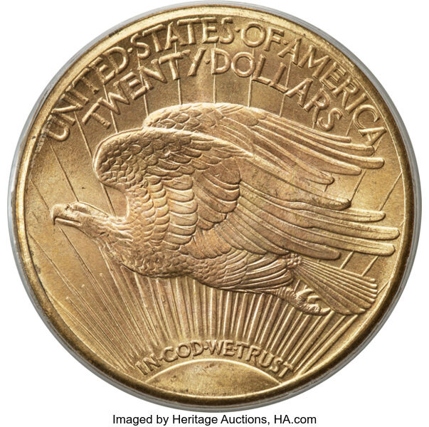 image for: 1931-D $20 MS66 PCGS. CAC....