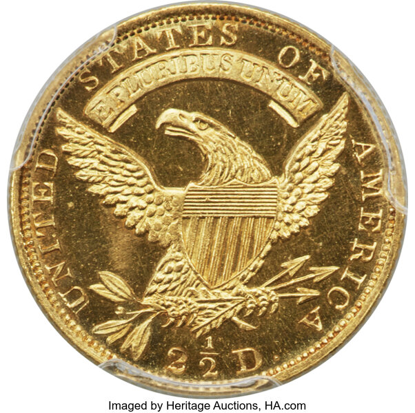 image for: 1831 $2 1/2 BD-1, JD-1, R.7 as a Proof, PR64 Cameo PCGS....