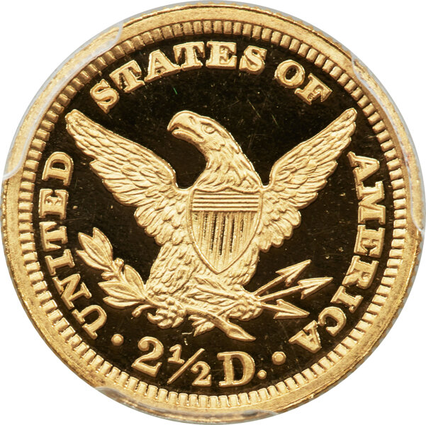 image for: 1899 $2 1/2 JD-1, R.4, PR68 Deep Cameo PCGS....