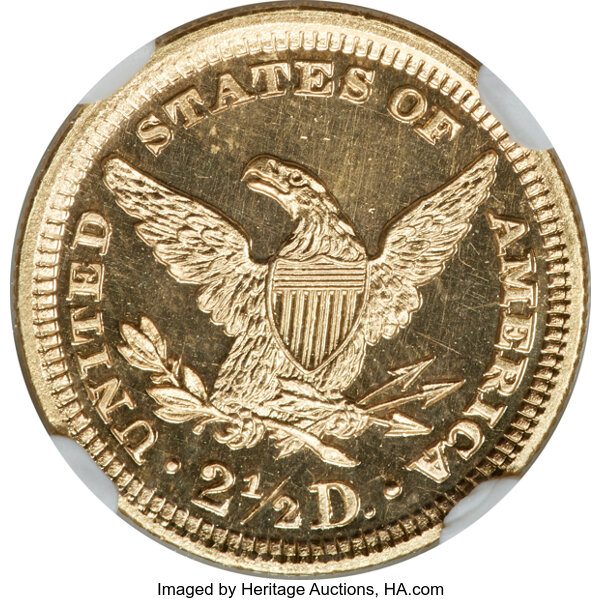 image for: 1902 $2 1/2 JD-1, Low R.4, PR67 Cameo NGC....