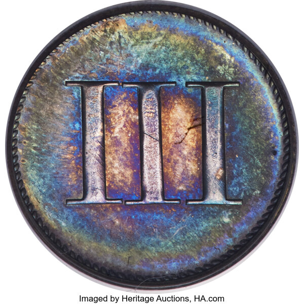 image for: (1849) P3CS Three Cent Silver, Judd-113, Pollock-127, R.7, PR64 PCGS....