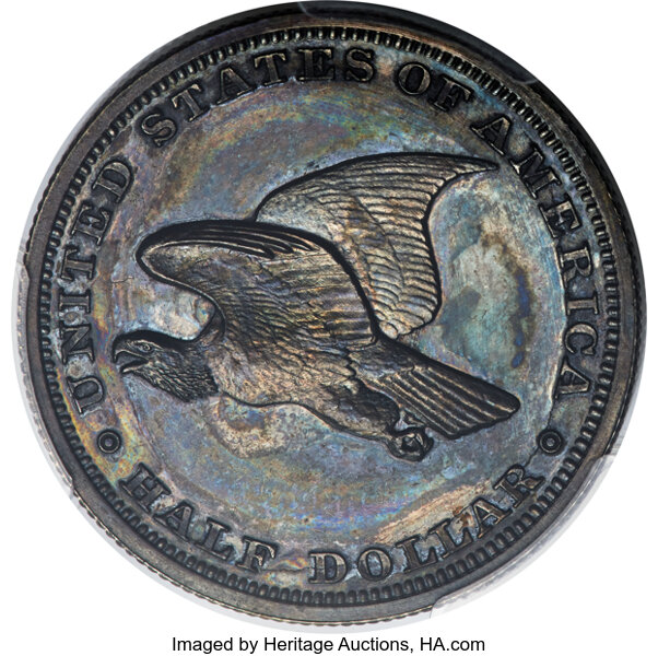 image for: 1838 P50C Seated Liberty Half Dollar, Judd-79 Original, Pollock-89, High R.7, PR64 PCGS....