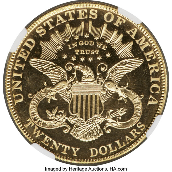 image for: 1905 $20 JD-1, High R.4, PR62 NGC....