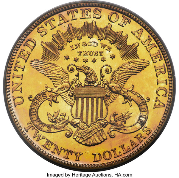 image for: 1904 $20 JD-1, High R.4, PR64 Cameo PCGS....