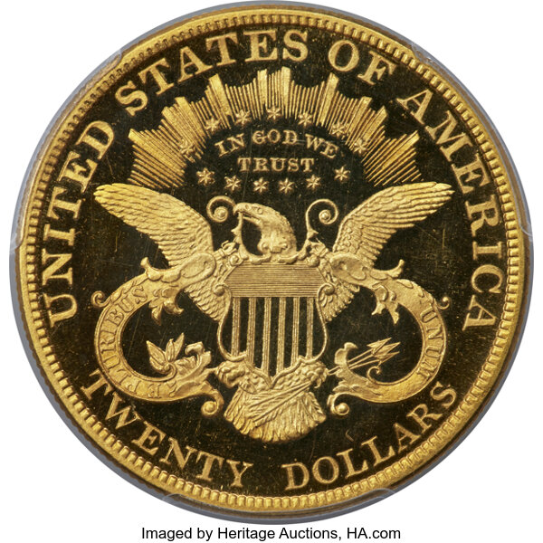 image for: 1887 $20 JD-1, High R.5, PR66 Deep Cameo PCGS....