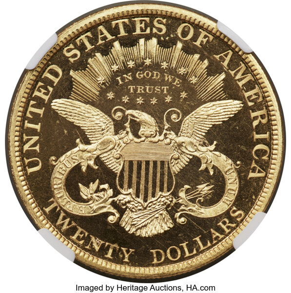 image for: 1886 $20 JD-1, Low R.6, PR66 Ultra Cameo NGC....