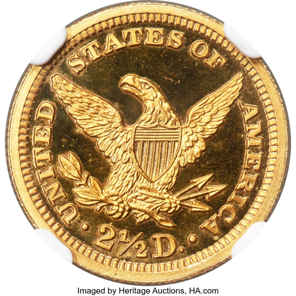 image for: 1893 $2 1/2 JD-1, R.5, PR67+ Ultra Cameo NGC....