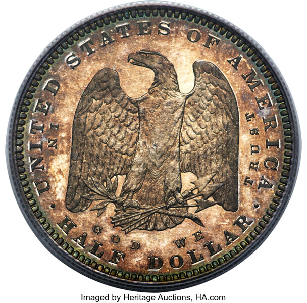 image for: 1879 50C Morgan Half Dollar, Judd-1601, Pollock-1796, High R.6, PR66 Deep Cameo PCGS....