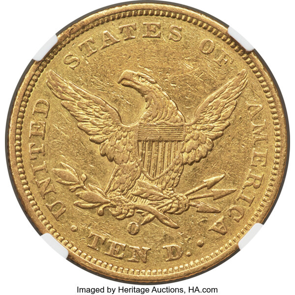 image for: 1841-O $10 AU50 NGC. Winter-1....