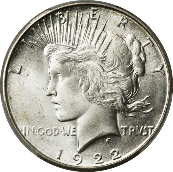 1922-S $1 MS66 PCGS....