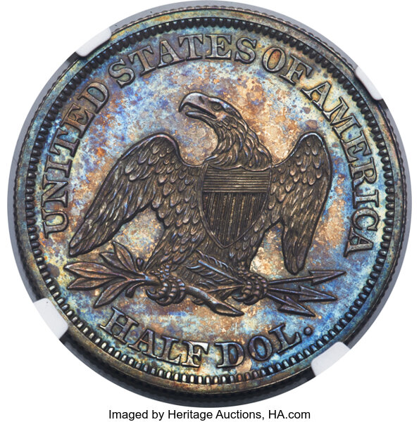 image for: 1844 50C PR62 NGC....
