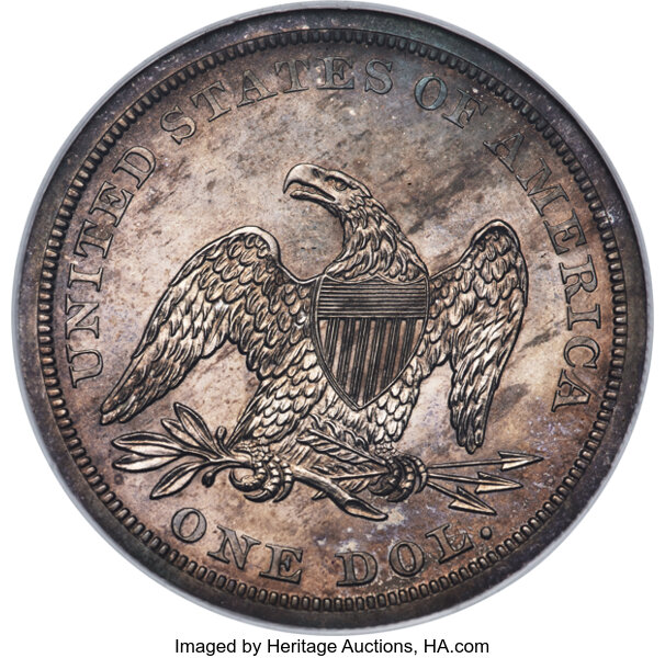 image for: 1848 $1 PR64 NGC. OC-P1, High R.6....