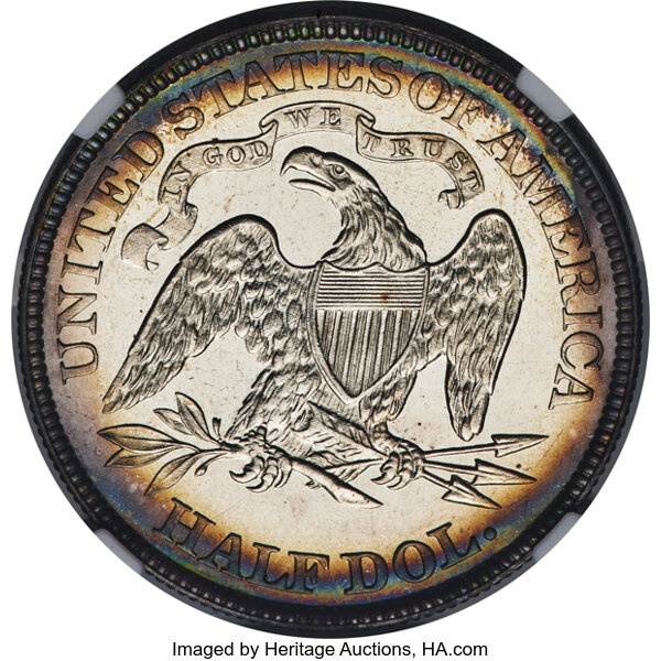 image for: 1887 50C PR68 Ultra Cameo NGC....