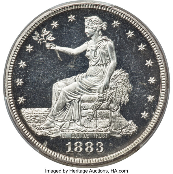 image for: 1883 T$1 PR66 Deep Cameo PCGS....