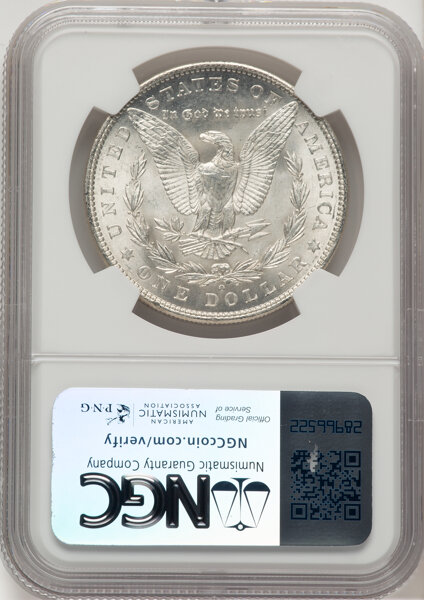 image for: 1902-O $1 Double Die Obverse Eye & Ear, VAM-54, MS65 NGC. A Hit List 40 Variety. NGC Census: (0/0)....