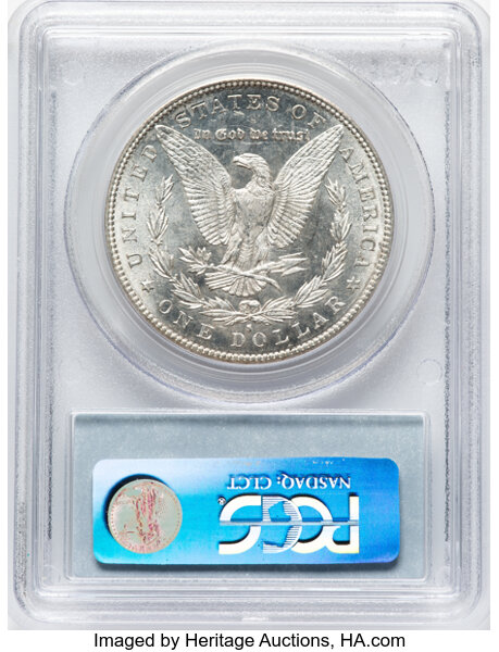 image for: 1886-S/S $1 VAM-2 MS63 Prooflike PCGS. A Top 100 Variety. PCGS Population: (1/1)....