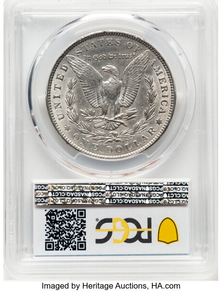 image for: 1901 $1 Doubled Arrows, VAM-7, AU55 PCGS. A Hit List 40 Variety. PCGS Population: (6/5). NGC Census: (0/0). CDN: $800 Whsle...