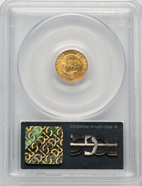 image for: 1915-S Panama-Pacific Expo G$1 PCGS MS65
