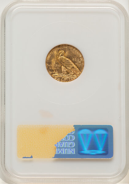 image for: 1929 $2 1/2 NGC MS62