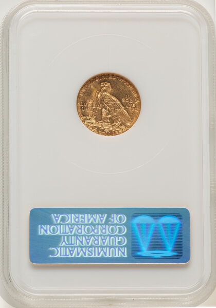 image for: 1925-D $2 1/2 NGC MS62